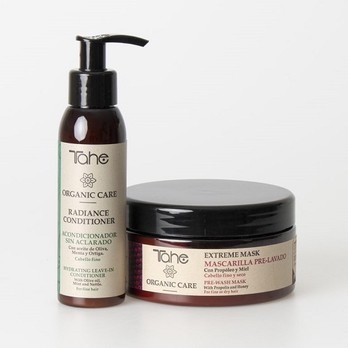tahe organic care radiance conditioner extreme mask