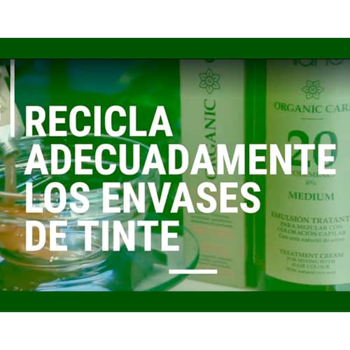 Blog Tahe - ¿Cómo reciclar los envases de tinte correctamente?