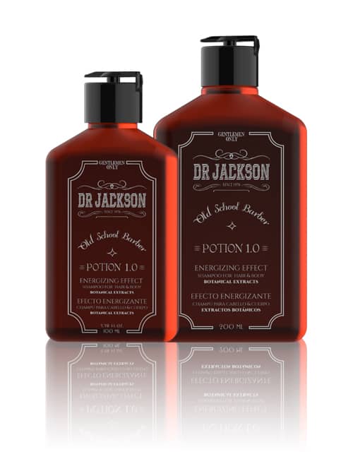 Dr. Jackson champú Potion 1.0 para cabello y cuerpo de 100 y 200 ml.