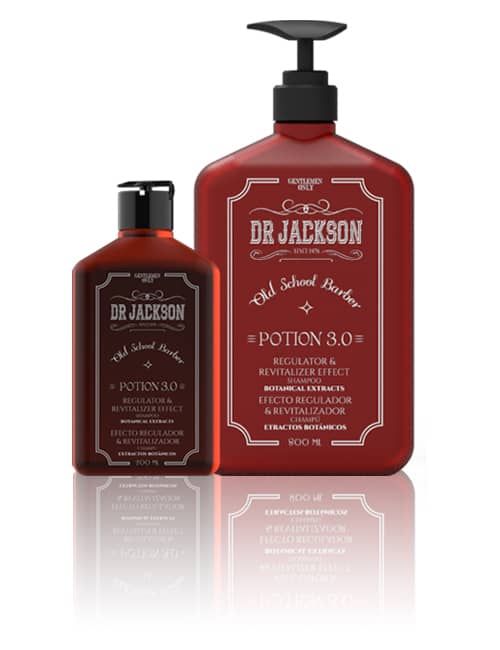Dr. Jackson Champú Potion 3.0 Revitalizador de 200 y 800 ml.