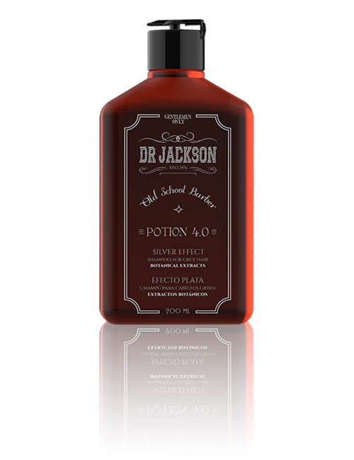 Dr. Jackson Champú Potion 4.0 para cabellos Grises 200 ml.
