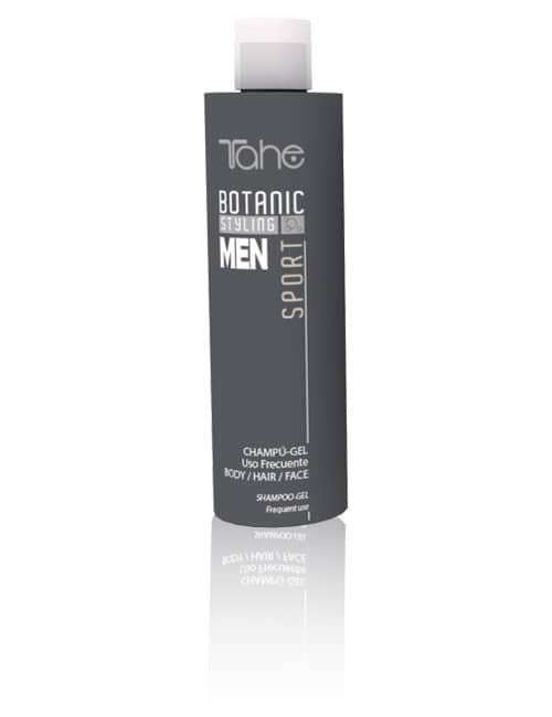 Tahe Botanic Styling Men champú gel de uso frecuente todo tipo de cabellos 300 ml.