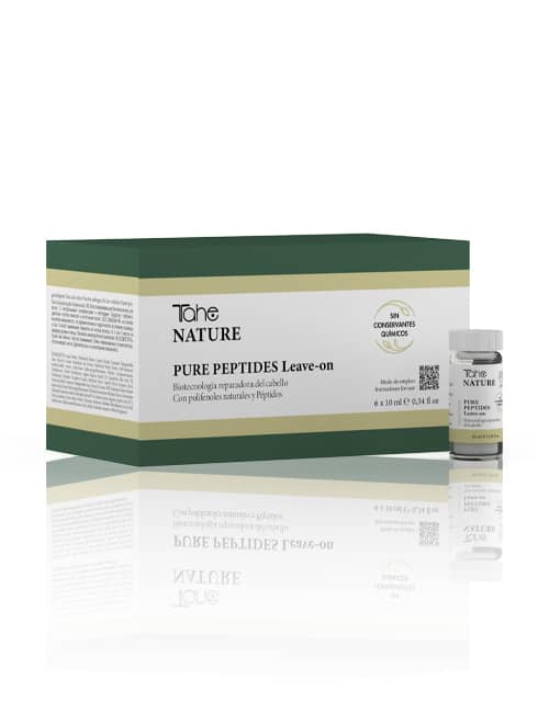 Tahe Nature Profiteroles Tratamiento Antirrotura Pure Peptides Leave-on 6 ampollas de 10 ml.