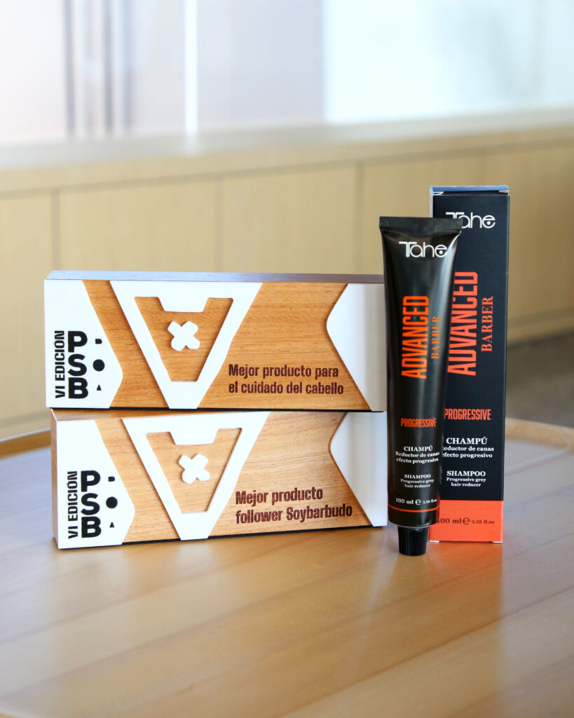 Tahe Advanced Barber Champú Anticanas como mejor producto para el cabello