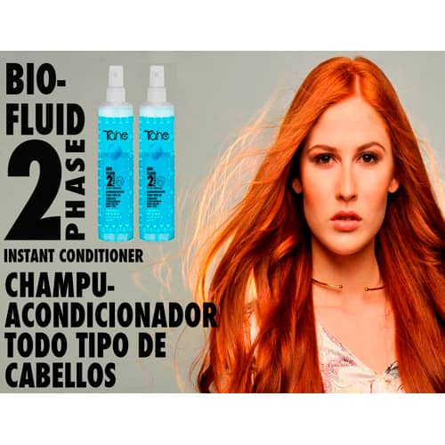 Tahe Bio Fluid, uso del acondicionador todo tipo de cabellos
